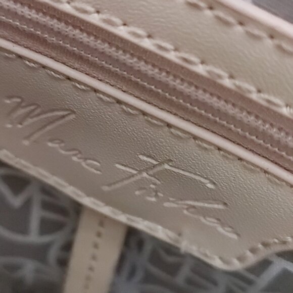 Marc Fisher pvc Crocodile embossed shoulder satchel curved shoulder bag - Picture 6 of 10